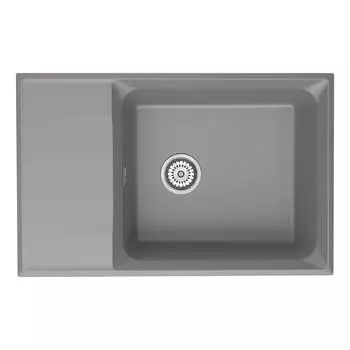 Кухонная мойка Point Этна 78 см PN3012AL серая