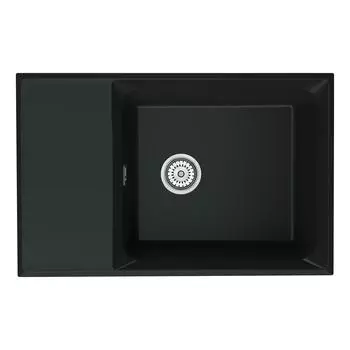Кухонная мойка Point Этна 78 см PN3012B черная
