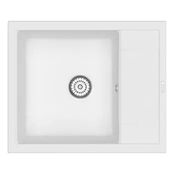 Кухонная мойка Point Римо 60 см PN3010W белая