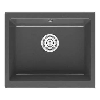 Кухонная мойка Point Сидли 55 см PN3007GR графит