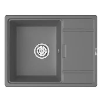 Кухонная мойка Point Стил 65 см PN3009AL серая