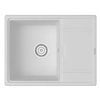 Кухонная мойка Point Стил 65 см PN3009W белая
