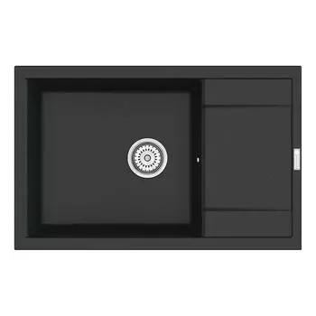 Кухонная мойка Point Велета 78 см PN3002B черная