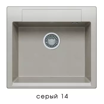 Кухонная мойка Polygran Argo-560 серый