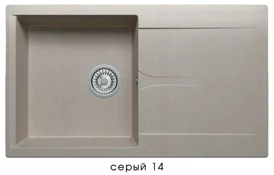 Кухонная мойка Polygran Gals-860 чёрный