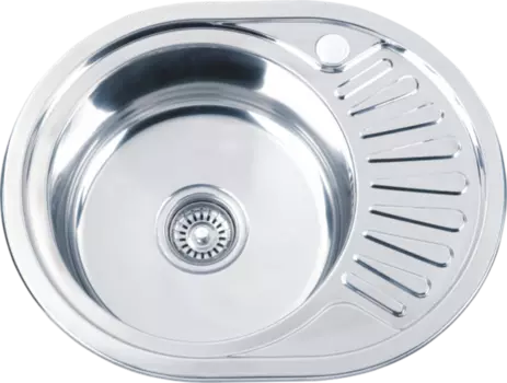 Кухонная мойка РМС 57 см MG6-5745OVL хром