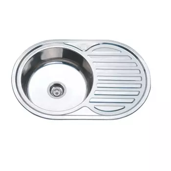 Кухонная мойка РМС 77 см MG6-7750OVL хром