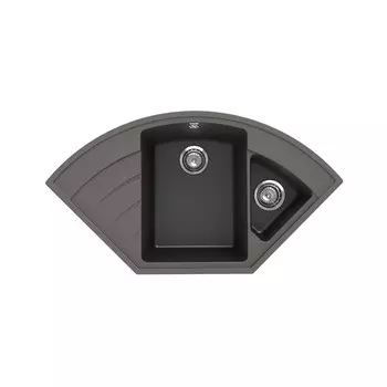 Кухонная мойка Ulgran 100 см Marta 1000-09 асфальт