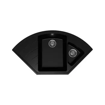 Кухонная мойка Ulgran 100 см Marta 1000-07 уголь