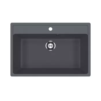 Кухонная мойка Ulgran 76 см U-600-343 антрацит