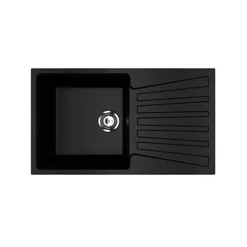 Кухонная мойка Ulgran 83 см U-703-344 ультра-черная