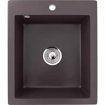 Кухонная мойка Ulgran Classic 42 см U-404-345 коричневая