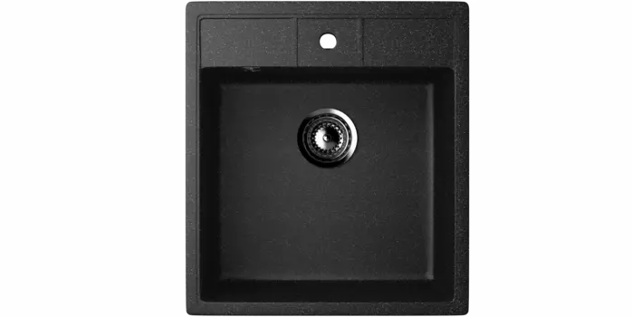 Кухонная мойка Ulgran Classic 45 см U-406-308 черная