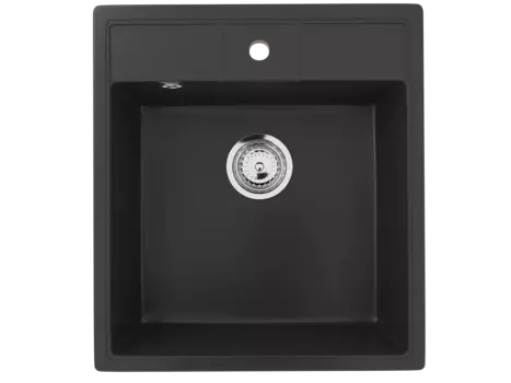 Кухонная мойка Ulgran Classic 45 см U-406-344 черная
