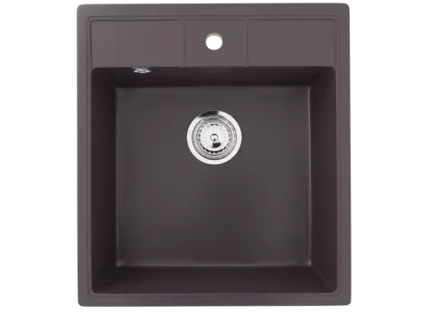 Кухонная мойка Ulgran Classic 45 см U-406-345 коричневая