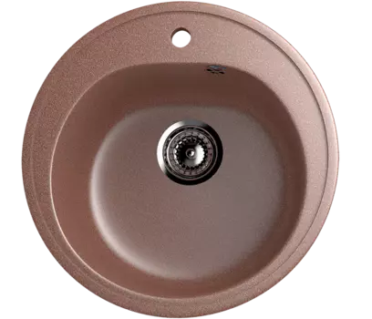 Кухонная мойка Ulgran Classic 50 см U-101-307 коричневая