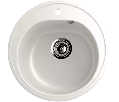 Кухонная мойка Ulgran Classic 50 см U-101-341 белая