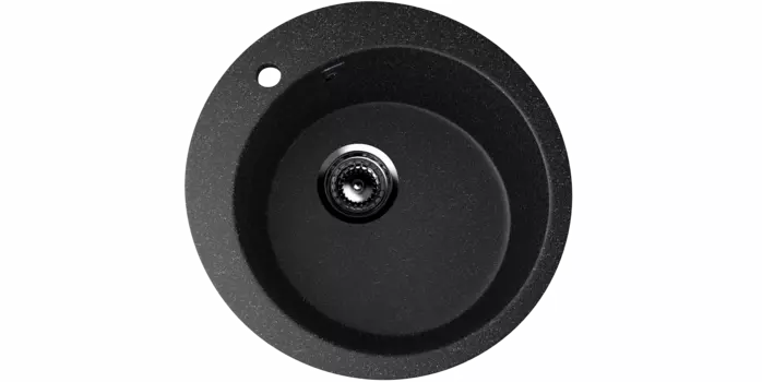 Кухонная мойка Ulgran Classic 50 см U-405-308 черная
