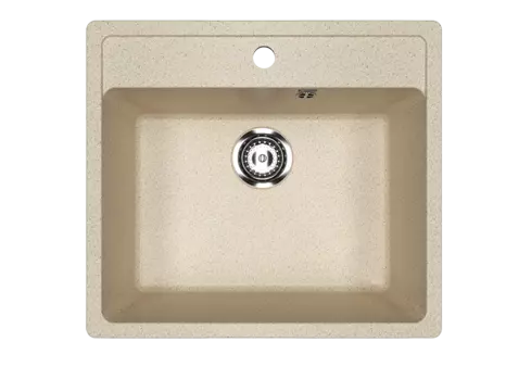 Кухонная мойка Ulgran Classic 56 см U-104-302 бежевая