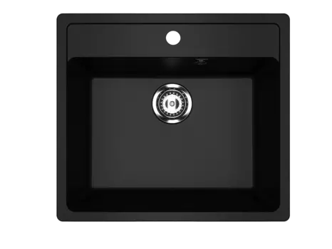 Кухонная мойка Ulgran Classic 56 см U-104-344 черная