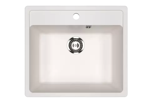 Кухонная мойка Ulgran Classic 56 см U-104-331 белая