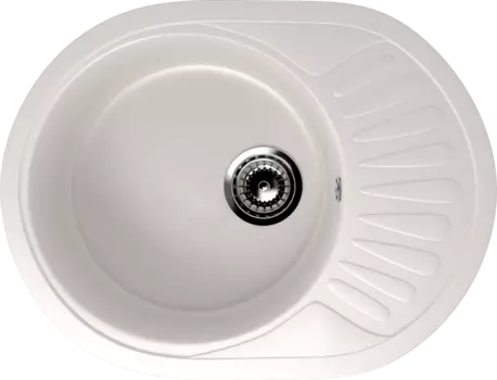 Кухонная мойка Ulgran Classic 57 см U-107m-331 белая