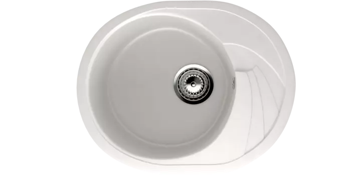 Кухонная мойка Ulgran Classic 57 см U-403-341 белая