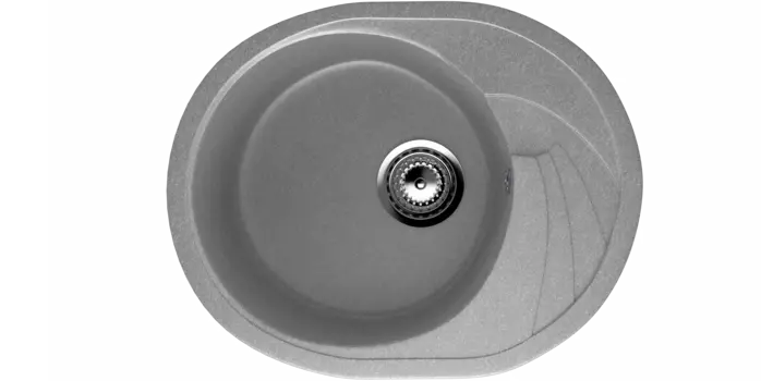 Кухонная мойка Ulgran Classic 57 см U-403-342 серая