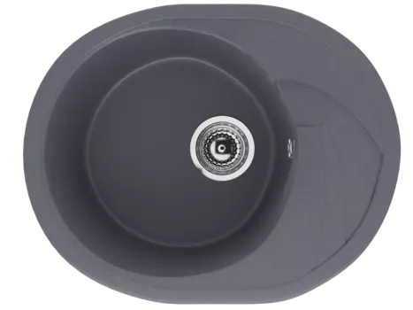 Кухонная мойка Ulgran Classic 57 см U-403-343 серая