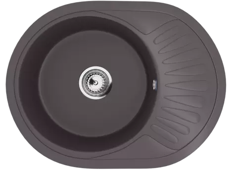 Кухонная мойка Ulgran Classic 57 см U-107m-345 коричневая