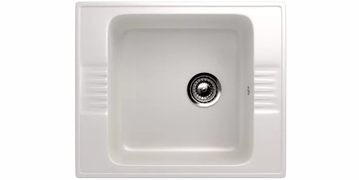 Кухонная мойка Ulgran Classic 59 см U-204-331 белая