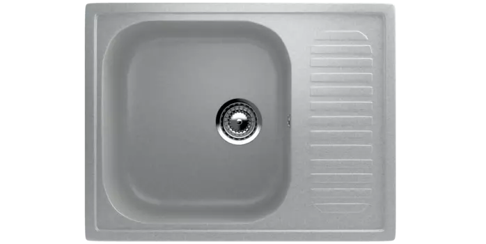 Кухонная мойка Ulgran Classic 64 см U-202-310 серая