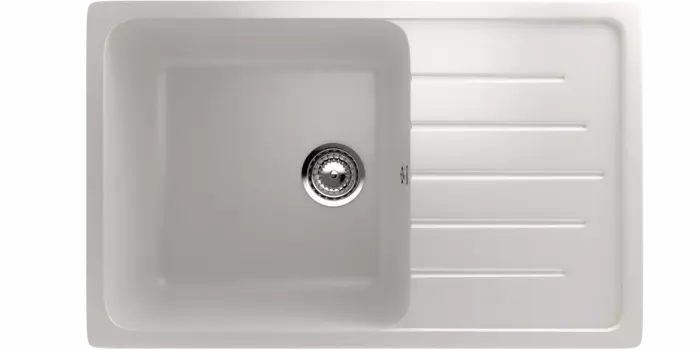 Кухонная мойка Ulgran Classic 75 см U-400-331 белая