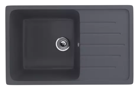 Кухонная мойка Ulgran Classic 75 см U-400-343 серая