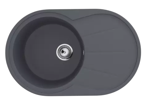 Кухонная мойка Ulgran Classic 75 см U-503-343 серая