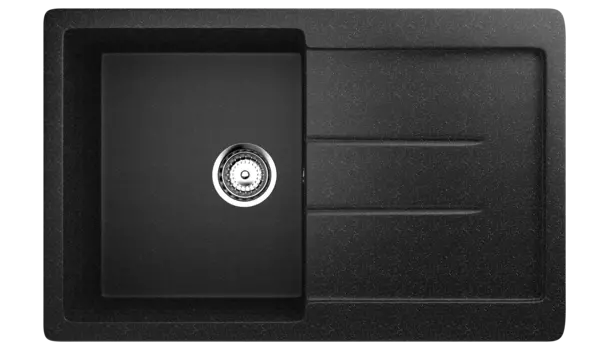 Кухонная мойка Ulgran Classic 77 см U-507-308 черная