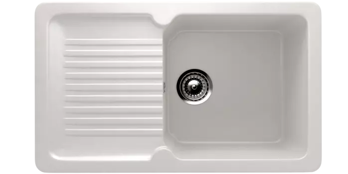 Кухонная мойка Ulgran Classic 77 см U-506-341 белая