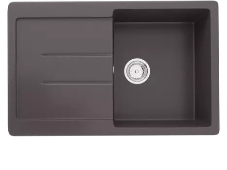 Кухонная мойка Ulgran Classic 77 см U-507-345 коричневая