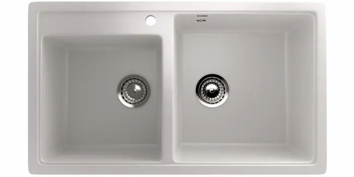Кухонная мойка Ulgran Classic 84 см U-200-331 белая