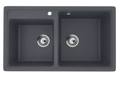 Кухонная мойка Ulgran Classic 84 см U-200-343 серая
