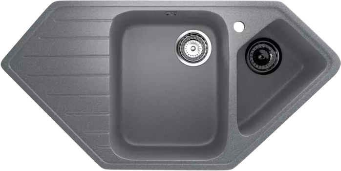 Кухонная мойка Ulgran Classic 97 см U-409-309 серая