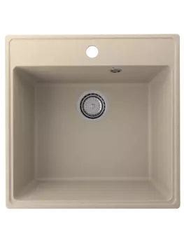 Кухонная мойка Ulgran Quartz 51 см Forte 505-03 бежевая