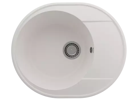 Кухонная мойка Ulgran Quartz 59 см Nora 585-01 белая