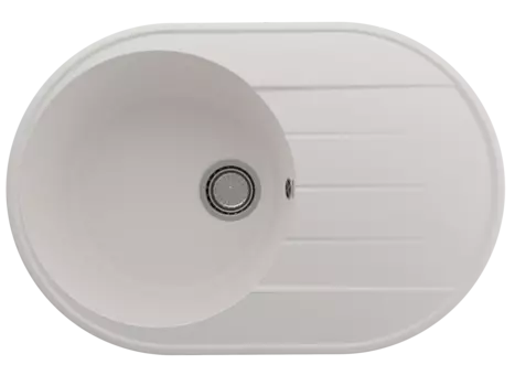 Кухонная мойка Ulgran Quartz 75 см Nora 750-01 белая