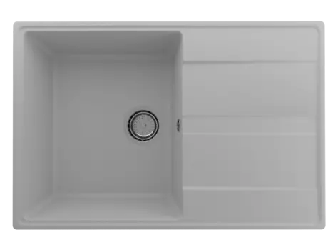 Кухонная мойка Ulgran Quartz 75 см Prima 750-04 платина