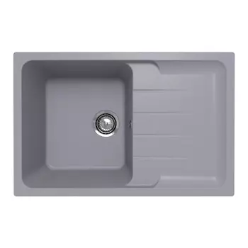Кухонная мойка Ulgran Quartz 78 см Gerda 780-05 бетон