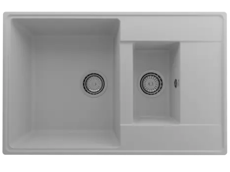 Кухонная мойка Ulgran Quartz 78 см Prima 780 1,5 K-04 платина