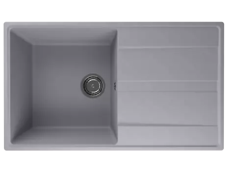 Кухонная мойка Ulgran Quartz 85 см Prima 850-05 бетон