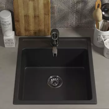 Кухонная мойка Uperwood 406 43 см 391020200 черная