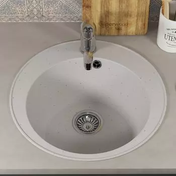 Кухонная мойка Uperwood ECON UPD-405-001 48 см белая матовая